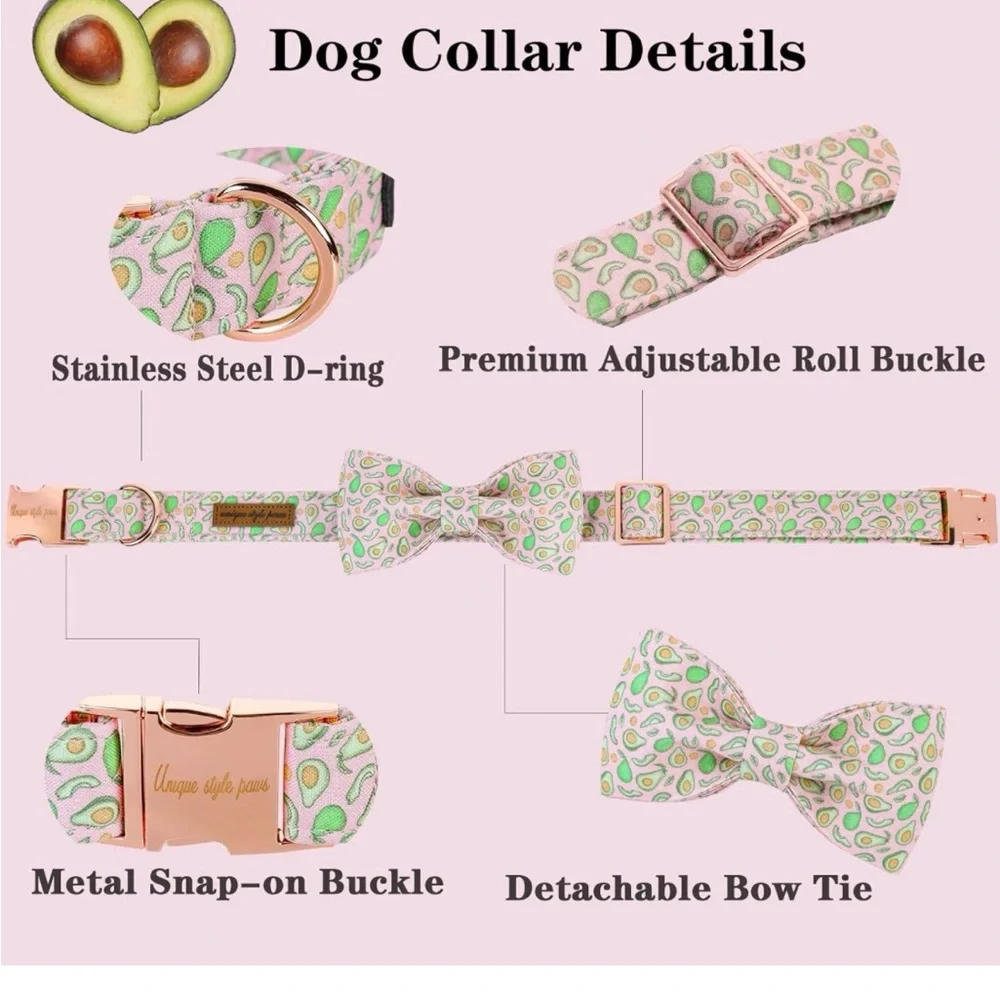 Dog Collar w/ bow tie